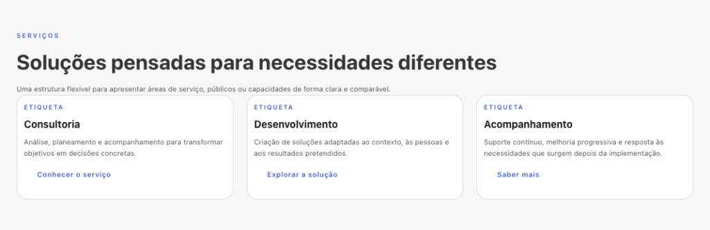 Pré-visualização — SEC — Serviços — Três Pilares — LAB